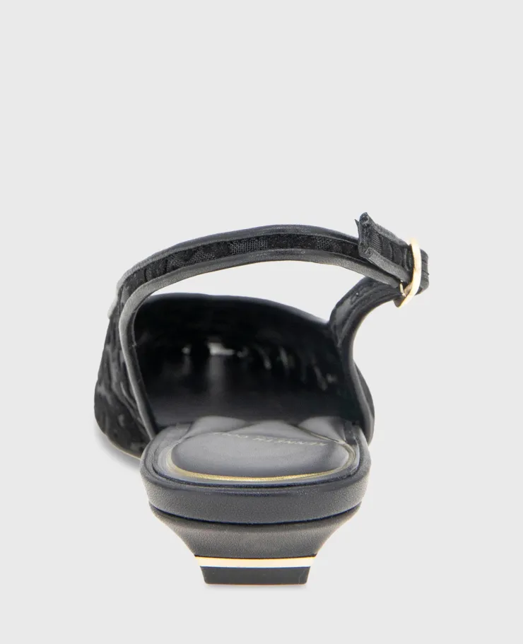 Berkette Leopard Flocked Mesh Slingback>Kenneth Cole Hot