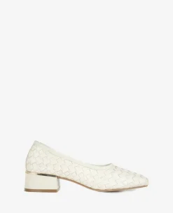 Birdie Woven Leather Pump>Kenneth Cole Sale