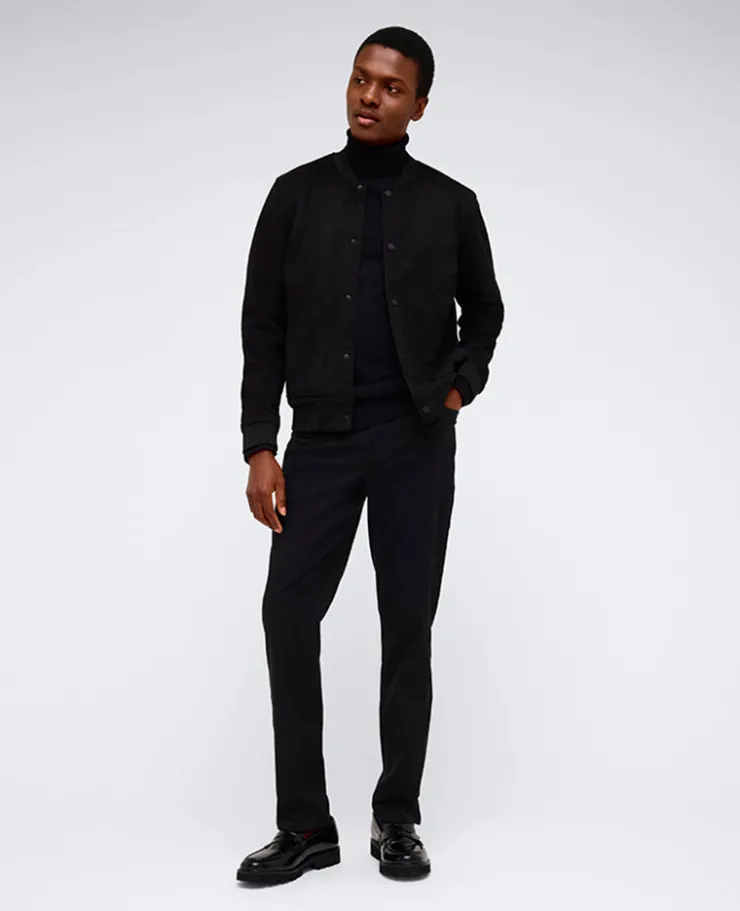 Bomber Collar Trucker Jacket>Kenneth Cole