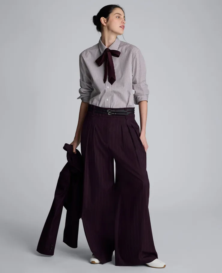 Boyfriend Button Down Shirt With Tie>Kenneth Cole Online