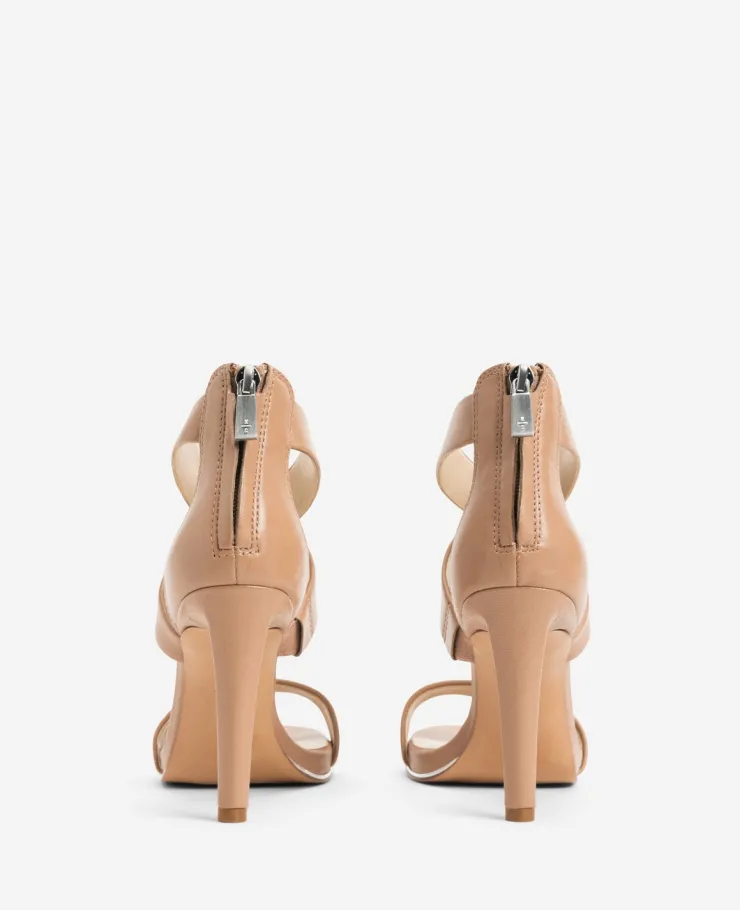 Brooke Cross Strap Heeled Sandal>Kenneth Cole Outlet