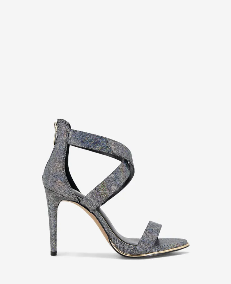Brooke Cross Strap Heeled Sandal>Kenneth Cole