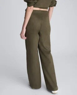 Brushed Scuba Pull On Wide Leg Pant><noscript><img width=