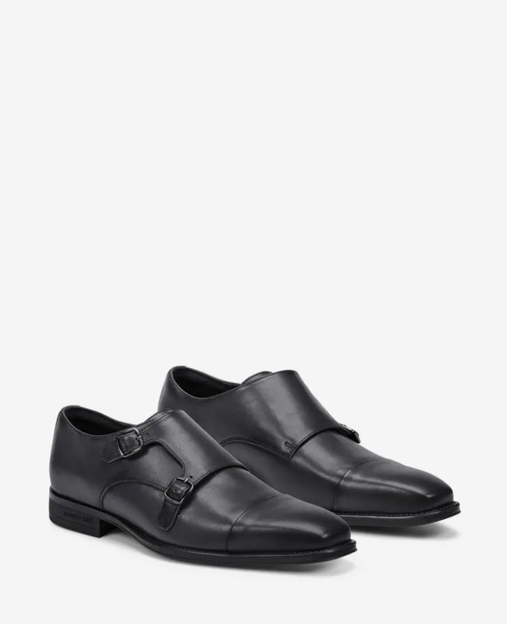Charles Double Monk Strap Cap Toe Oxford>Kenneth Cole Clearance