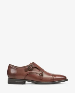Charles Double Monk Strap Cap Toe Oxford>Kenneth Cole