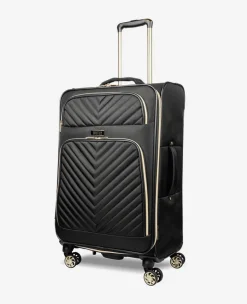 Chelsea Chevron Quilted Expandable Suitcase><noscript><img width=
