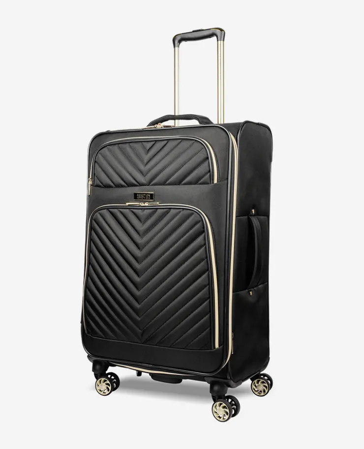 Chelsea Chevron Quilted Expandable Suitcase>Kenneth Cole Hot