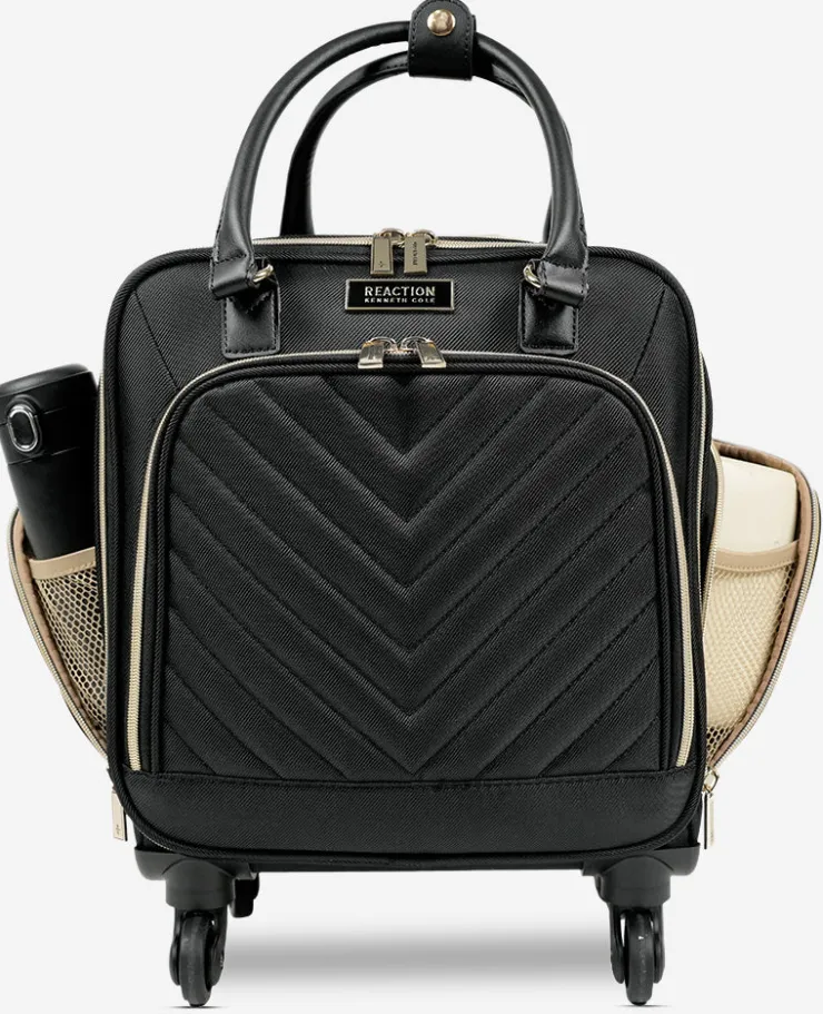 Chelsea Chevron Quilted Expandable Suitcase>Kenneth Cole Hot