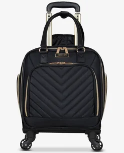Chelsea Chevron Quilted Expandable Suitcase><noscript><img width=
