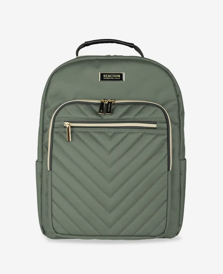 Chelsea 15.6-Inch Chevron Quilted Computer Backpack>Kenneth Cole Online