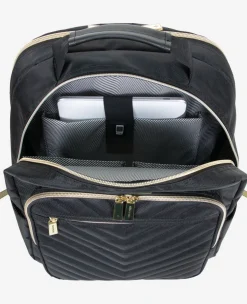 Chelsea 15.6-Inch Chevron Quilted Computer Backpack><noscript><img width=