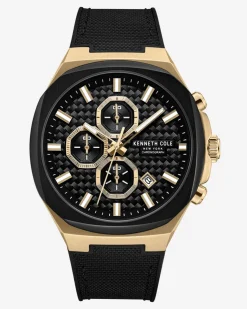 Chronograph Classic Strap Watch>Kenneth Cole Discount