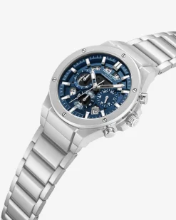 Classic Bracelet Watch With Date Disc><noscript><img width=