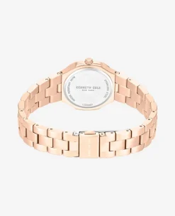 Classic Crystal Lined Outer Dial Bracelet Watch><noscript><img width=