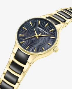 Classic Two Tone Bracelet Watch><noscript><img width=