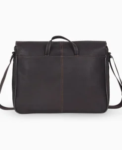 Columbian Leather Crossbody 15.6-Inch Laptop & Tablet Messenger Bag><noscript><img width=