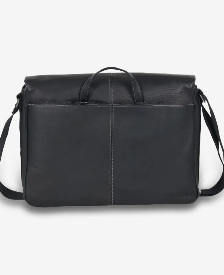 Columbian Leather Crossbody 15.6-Inch Laptop & Tablet Messenger Bag>Kenneth Cole Hot