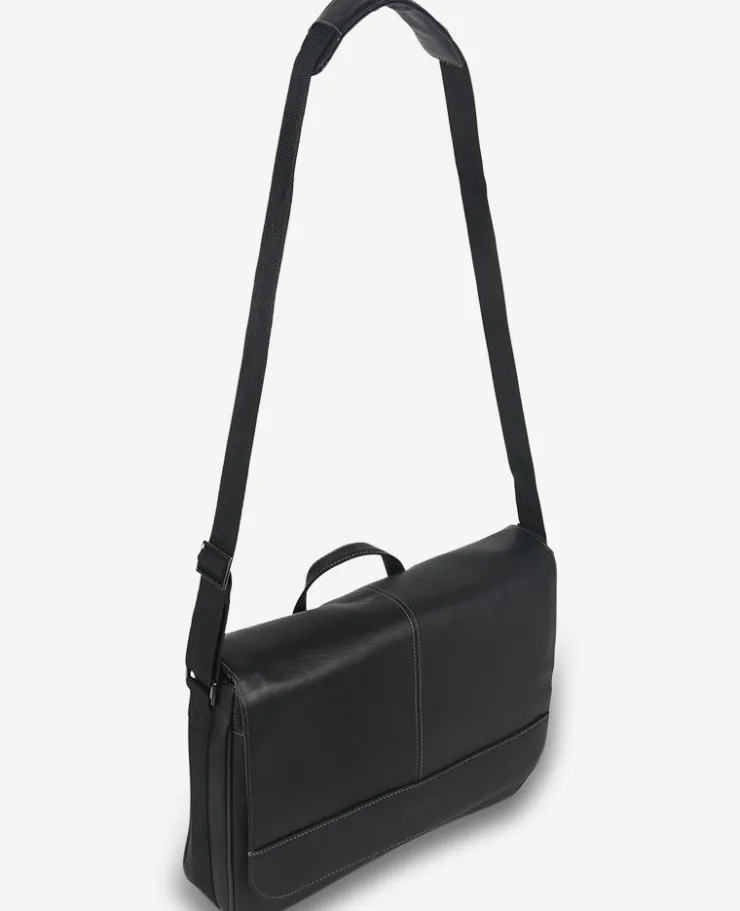 Columbian Leather Crossbody 15.6-Inch Laptop & Tablet Messenger Bag>Kenneth Cole Hot