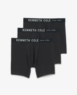 Cotton Modal Stretch Boxer Brief 3-Pack>Kenneth Cole Clearance