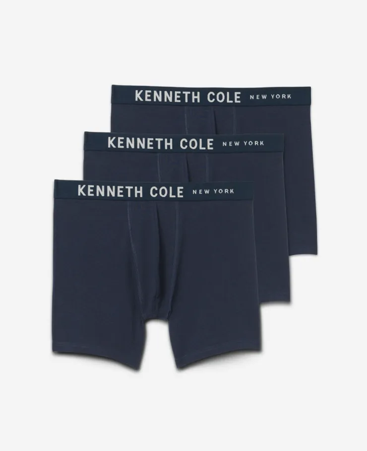 Cotton Modal Stretch Boxer Brief 3-Pack>Kenneth Cole Best