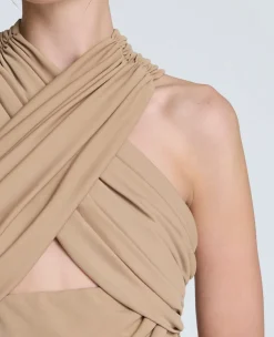 Criss Cross Neck Tank Top><noscript><img width=