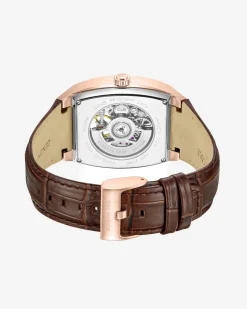 Curved Automatic Strap Watch><noscript><img width=