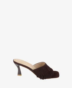 Darby Suede Fringe Heel>Kenneth Cole Online