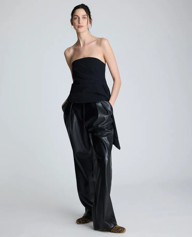 Drape Front Bustier Top>Kenneth Cole Best