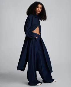 Drapey Denim Wide Leg Pant><noscript><img width=
