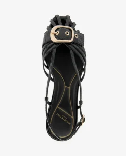 Farrah Patent Caged In Buckle Sandal><noscript><img width=