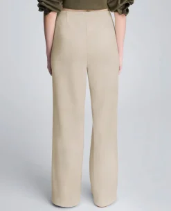 Faux Suede Pullover Wide Leg Pant><noscript><img width=
