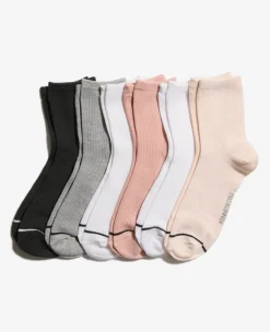 Fine Rib Crew Socks 6-Pack>Kenneth Cole Online