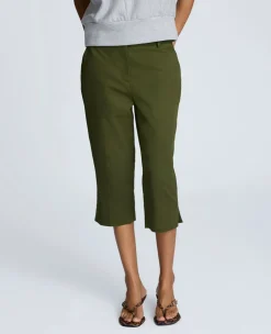 Fly Front Invisible Zip Pedal Pusher Pant><noscript><img width=