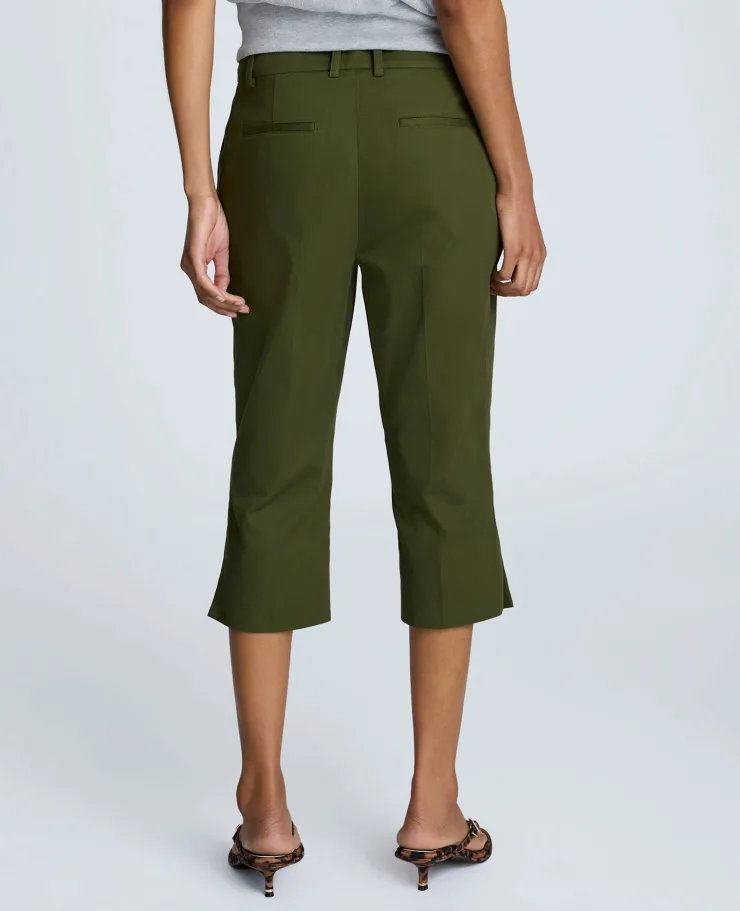 Fly Front Invisible Zip Pedal Pusher Pant>Kenneth Cole Discount