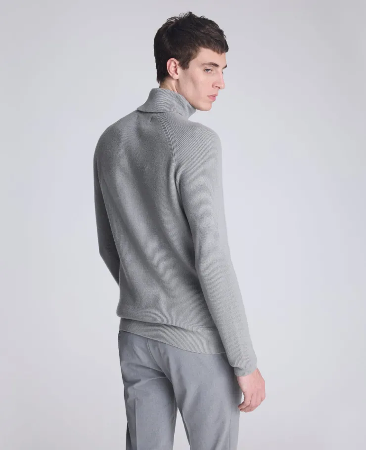 Foldover Turtleneck Sweater>Kenneth Cole
