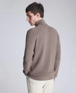 Foldover Turtleneck Sweater><noscript><img width=