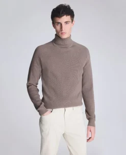 Foldover Turtleneck Sweater><noscript><img width=