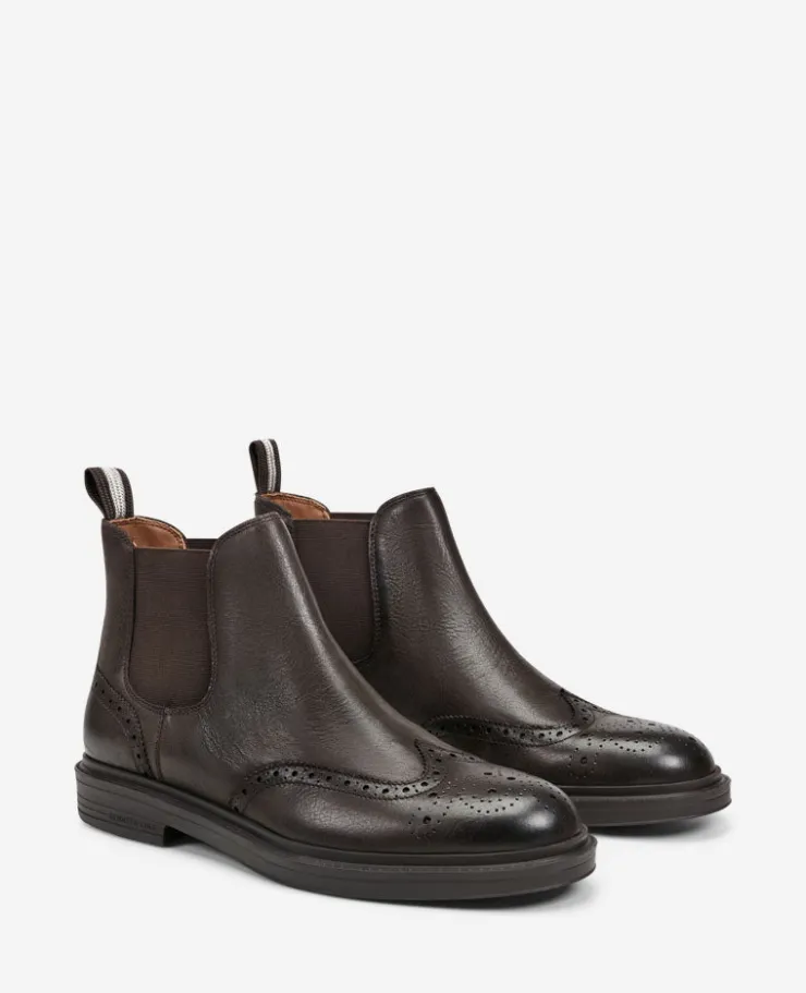 Frank Double Gore Wingtip Chelsea Boot>Kenneth Cole New