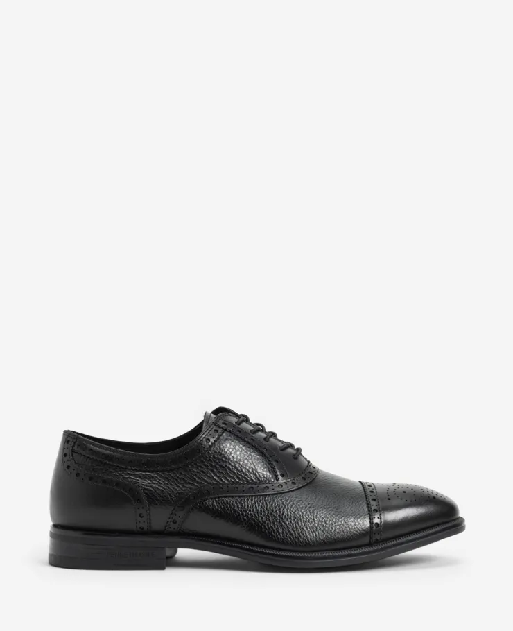 Futurepod Leather Lace-Up Oxford with Medallion Cap Toe>Kenneth Cole Discount
