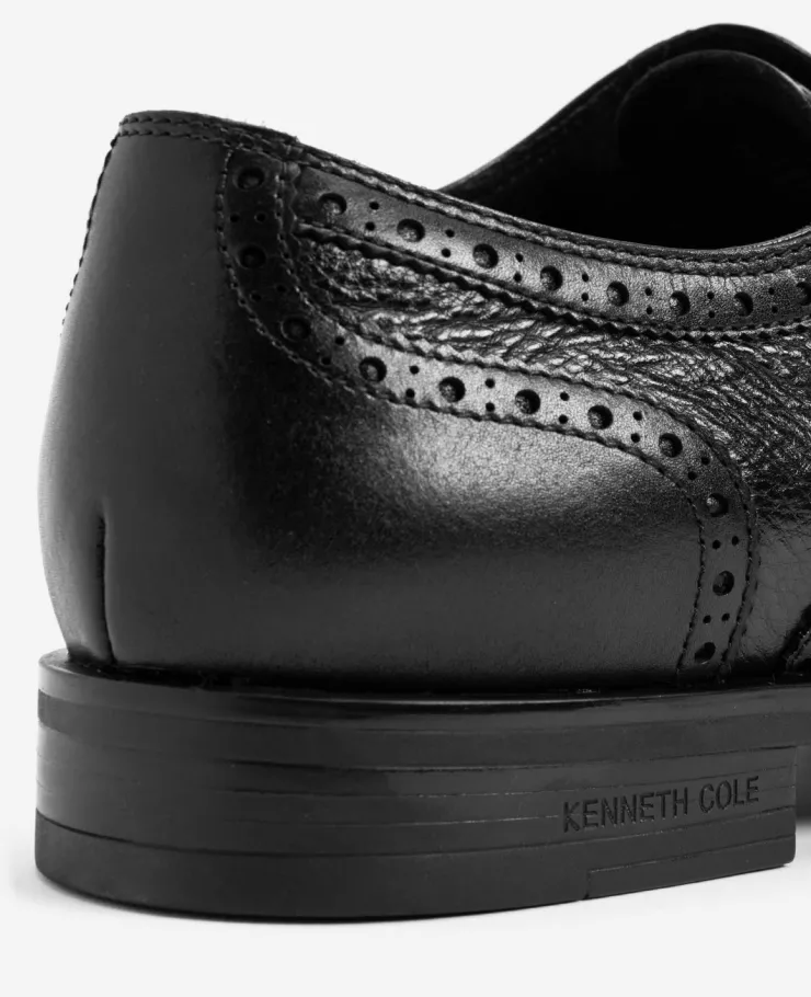 Futurepod Leather Lace-Up Oxford with Medallion Cap Toe>Kenneth Cole Discount
