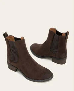 GENTLE SOULS - Best Leather Elastic Bootie><noscript><img width=