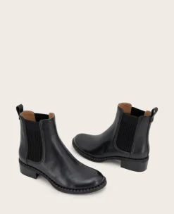 GENTLE SOULS - Best Leather Elastic Bootie><noscript><img width=