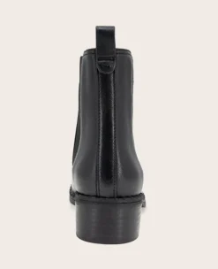 GENTLE SOULS - Best Leather Elastic Bootie><noscript><img width=