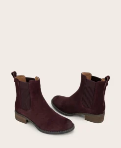 GENTLE SOULS - Best Suede Elastic Bootie><noscript><img width=