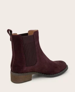 GENTLE SOULS - Best Suede Elastic Bootie><noscript><img width=