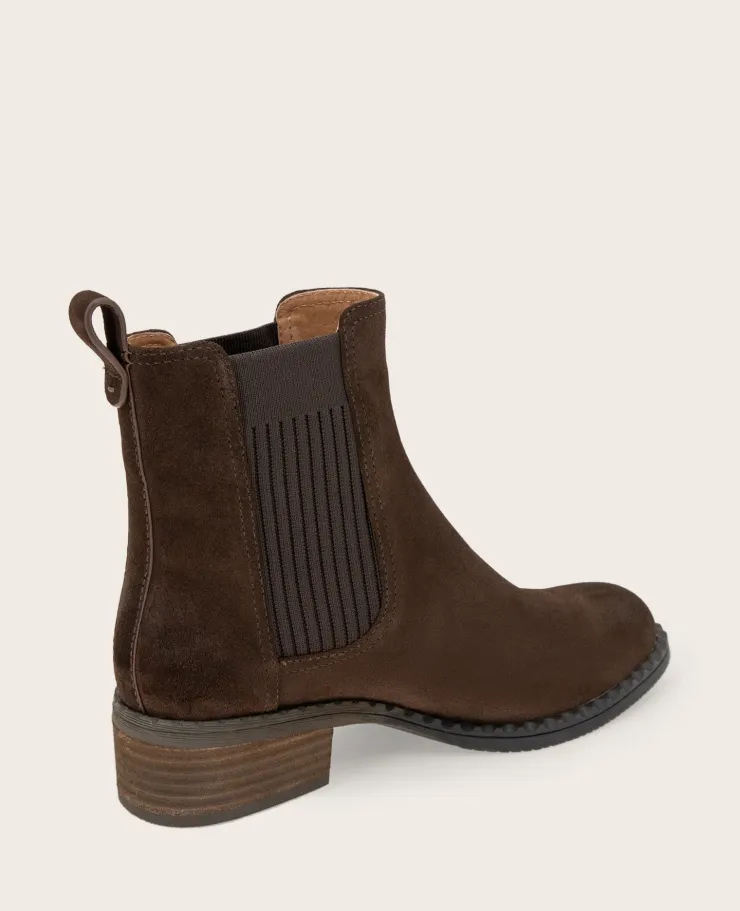 GENTLE SOULS - Best Suede Elastic Bootie>Kenneth Cole