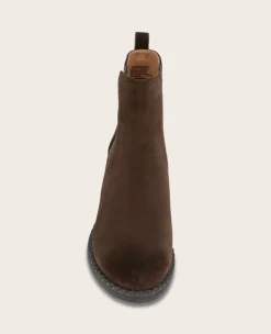 GENTLE SOULS - Best Suede Elastic Bootie><noscript><img width=