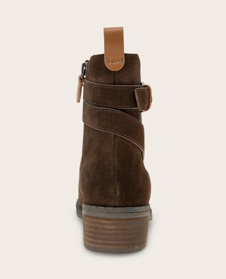GENTLE SOULS - Bolton Suede Side Zip Boot>Kenneth Cole Clearance