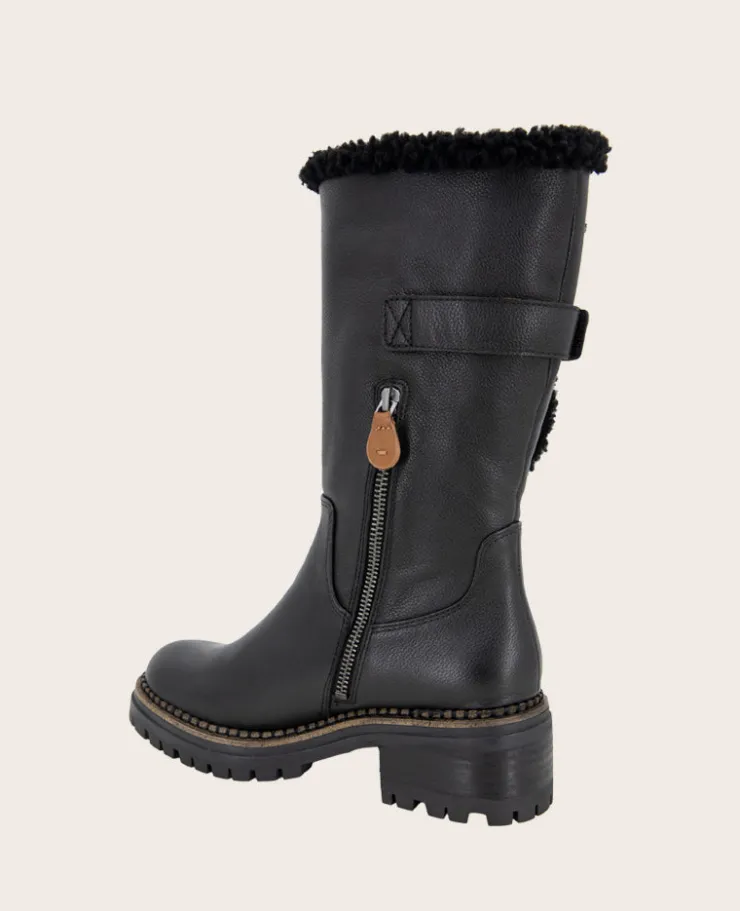 GENTLE SOULS - Bradford Leather Sherpa Lined Boot>Kenneth Cole Clearance