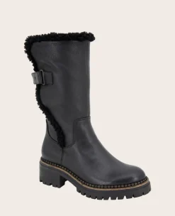 GENTLE SOULS - Bradford Leather Sherpa Lined Boot><noscript><img width=